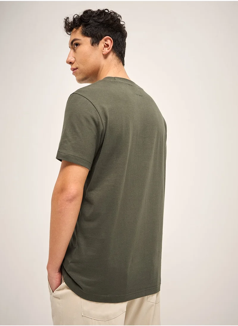 THE BEAR HOUSE Men’s Cotton T-Shirt – Soft, Breathable & Comfortable, Perfect for Casual Wear, Ideal for Everyday & Summer