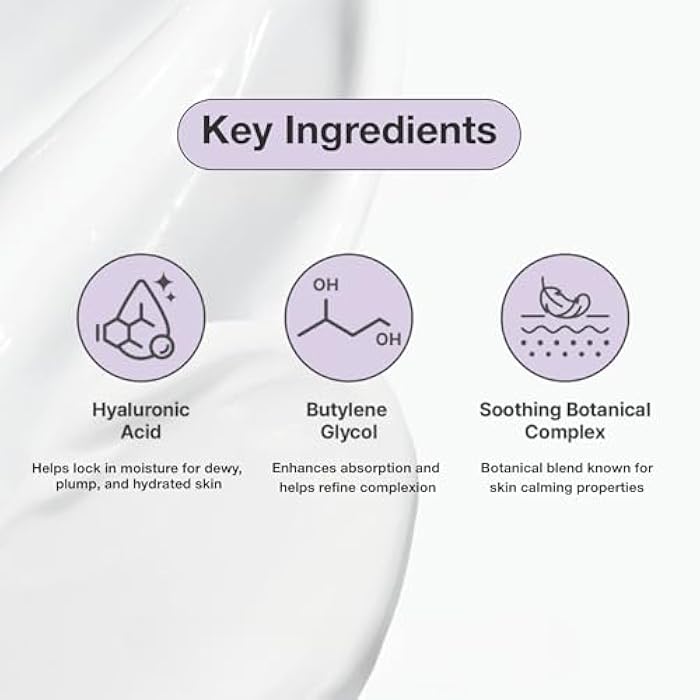 Naisture Hyaluronic Acid Gel – Hydrating Face Moisturizer with Vitamin C & E, Antioxidant-Rich, Brightening, Soothing & Lightweight Daily Facial Cream for All Skin Types - Image 3