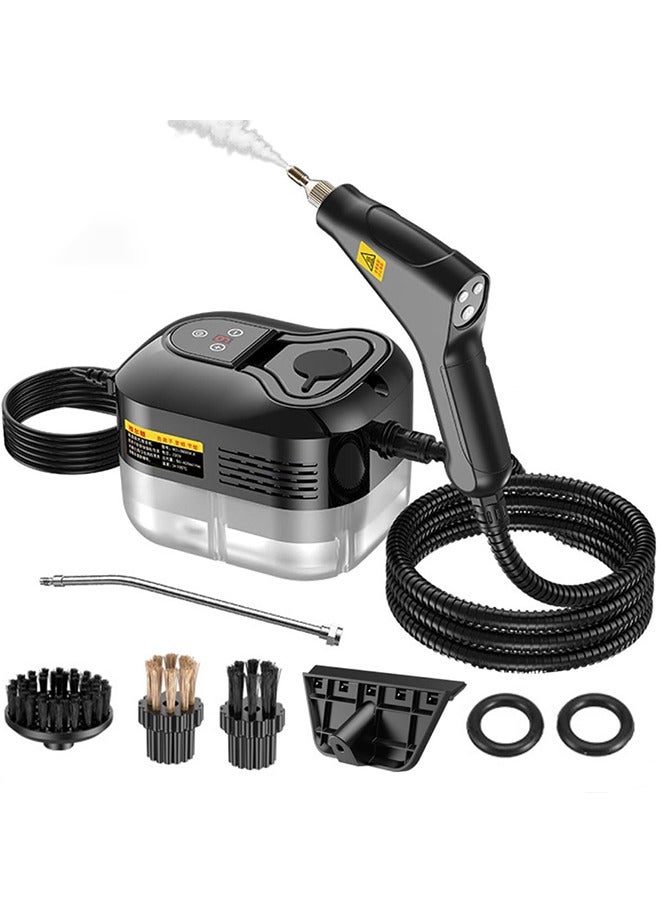 Portable Handheld Steam Cleaner, 1500W Multifunctional High Temperature Steamer Cleaner with 1200ml Water Tank, Suitable For Kitchen Sofa Bathroom Window