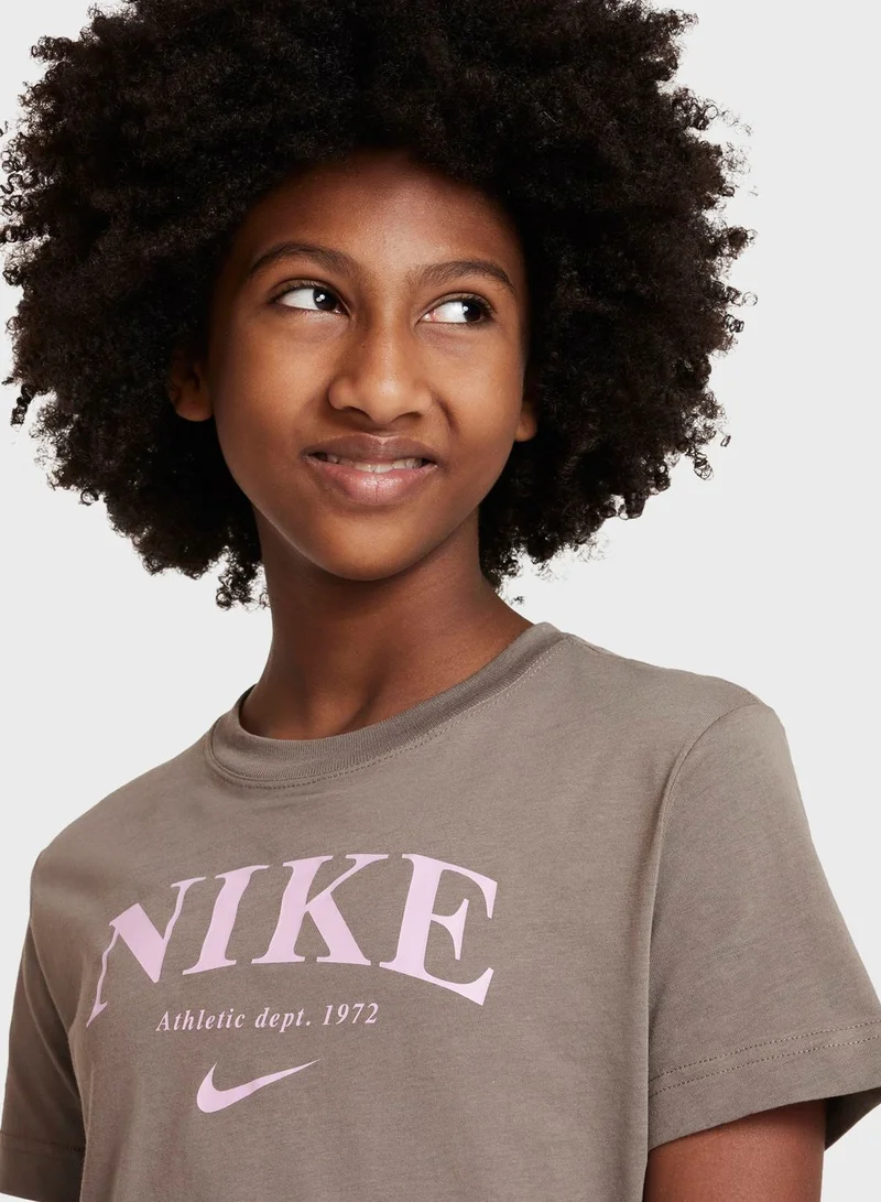 Nike Youth Nsw Trend Boyfriend T-Shirt