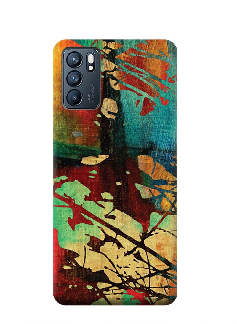 إيه إم سي ديزاين غطاء حماية بطبعة هاتف أوبو رينو6 5G - Image 1