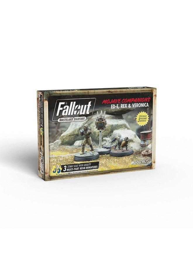 Modiphius Fallout - Wasteland Warfare - Ed-E, Rex and Veronica, Multi - Image 2