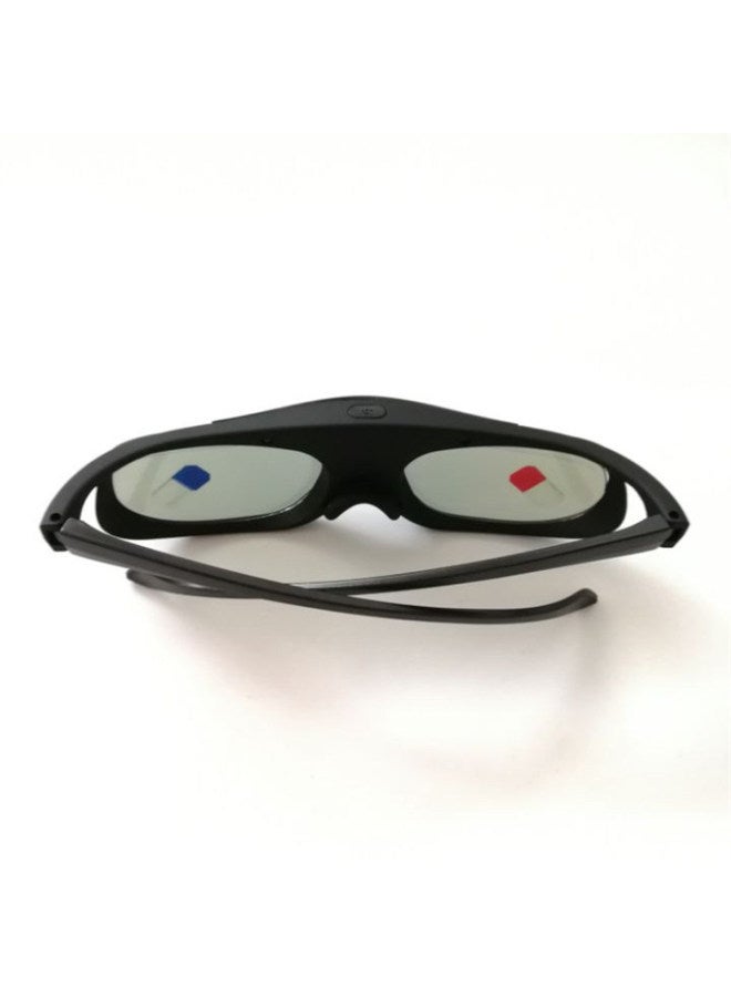 DLP Active Shutter 3D Glasses Suitable For Polar Rice Nut Acer Otu Code Lixun 3D Projector-Color:Black Neutral - Image 2