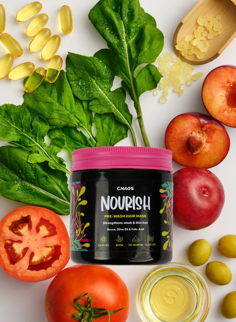 Chaos Hair Mask - Nourish 300 ML - Image 3