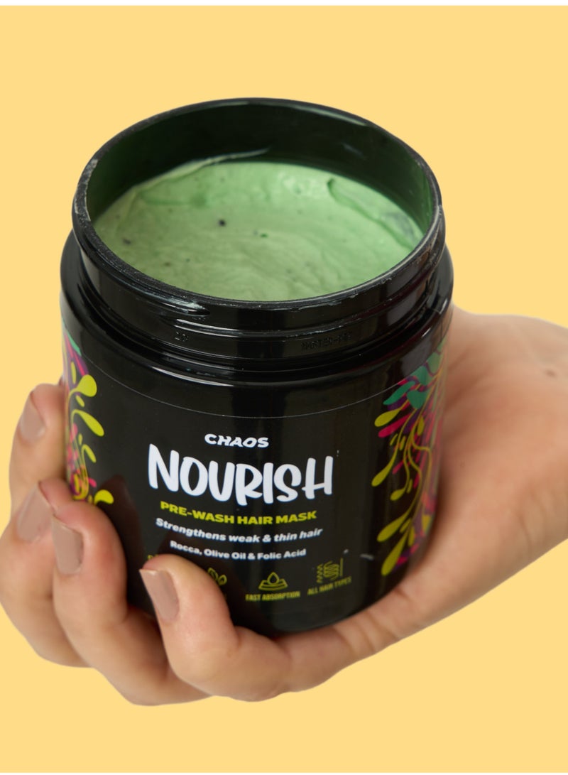 Chaos Hair Mask - Nourish 300 ML - Image 2