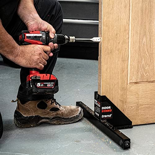 Trend Door Stand Carpentry Tool for Hinge and Door Installation, 1 17/64 - 2 11/64 Inch, D/STAND/A - Image 3