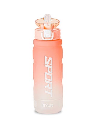 sports water bottle with handle and straw unisex leakproof bpa free for outdoor school gym and office 1000ml orange - pzsku/Z7C66E28874432126F6ADZ/45/_/1729612295/8821f44d-e428-42eb-8c82-cb6eac522435