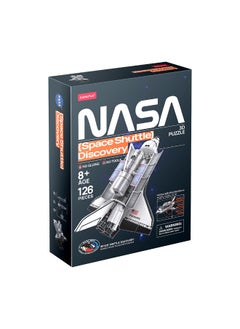 CubicFun Nasa Space Shuttle Discovery 3D Puzzle (126 Pieces)  - Image 1