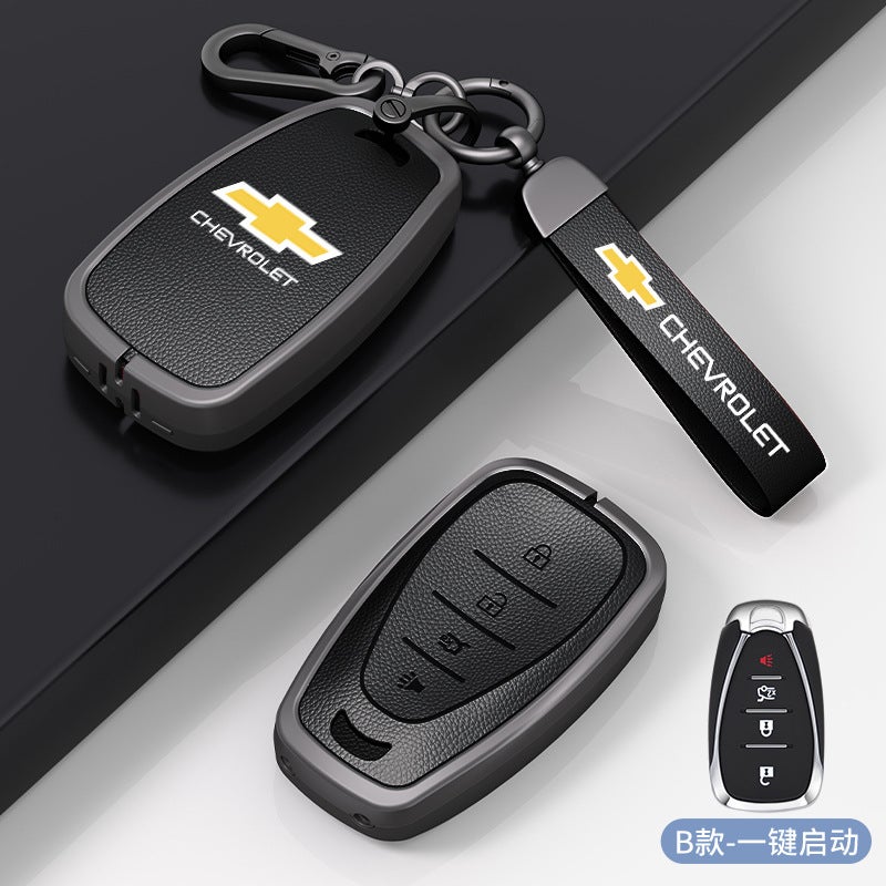 Chevrolet Key Case for Cruze, Malibu, Trax, and More - Premium Zinc Alloy Design - Image 1