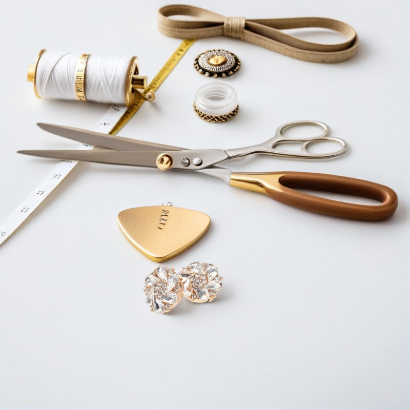2pcs Clip- Rhinestone Button Covers: Detachable Alloy Button Covers For Blouses - Elegant Shirt -Link Embellishments - Image 3