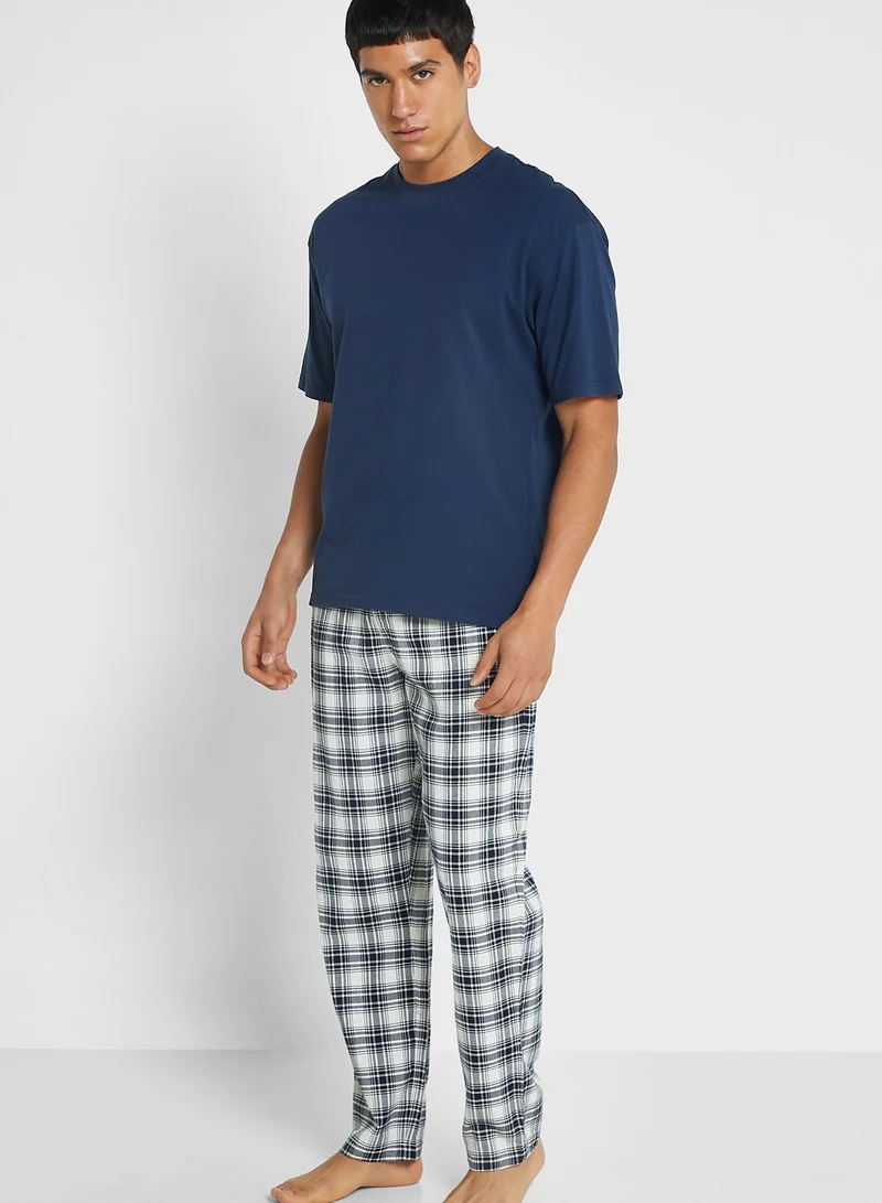 Marks & Spencer Checked Pyjama Pants