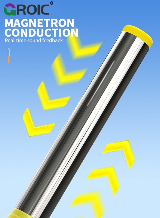 GROIC Badminton Racket Power Trainer with Magnetic Sound Feedback, Portable Whipping Force Practice Tool for Beginners & Enthusiasts, Anti-Slip Handle - Image 4