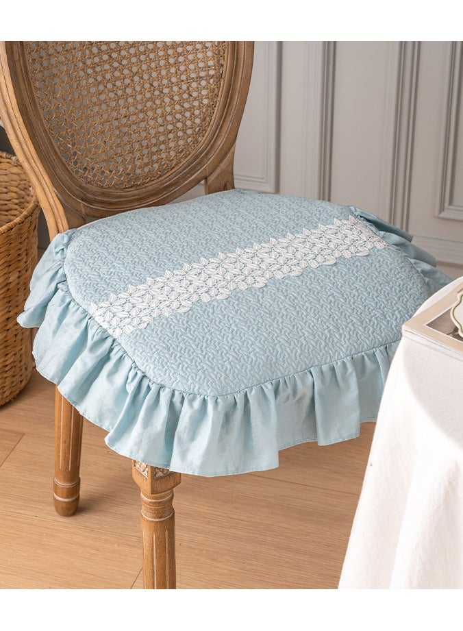 EBMINI New Four Seasons Universal Lace Embroidered Chair Cushion  - Image 1
