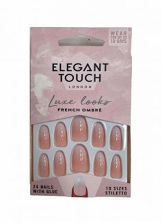 ELEGANT TOUCH Luxe Looks French 109 Ombre Nails  - Image 1
