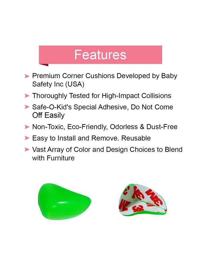 Safe-O-Kid Ballshaped Corner Caps Multicolor (Pack Of 8)  - Image 3