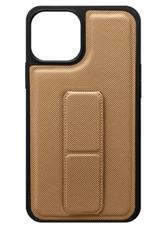 iPhone 12 Pro Max Grip Case Shockproof Anti Drop Cover with Hand Strap Holder Foldable Kickstand Brown - pzsku/Z7C674B7BAD8D06006381Z/45/_/1658383524/cac3a9b2-ba48-49de-98b9-4f4c9237892e