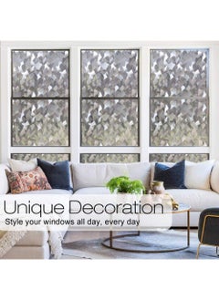 Window Film Decorative Privacy No Glue Geometric Pattern Glass Sticker For Door Home House Ofiice Heat Control Anti UV 120 x 200 cm - pzsku/Z7C67563027B1C610F673Z/45/_/1699097237/bfb88fc9-e5b4-4f46-806b-e2cad57824a7