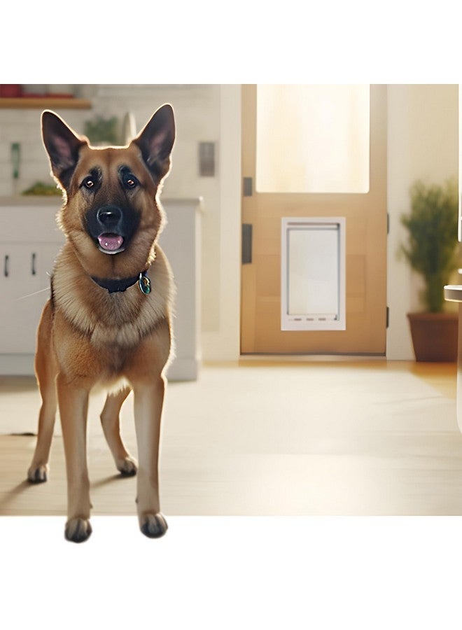 Ideal Pet Products Ideal Pet Products Designer Series Plastic Pet Door with Telescoping Frame, Super Large, 15" x 20" Flap Size - Image 1