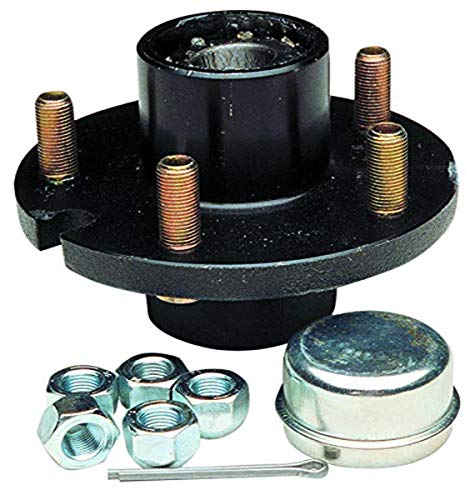 Tie Down 81060 1" Bearing 4" Stud Wheel Hub Kit - Image 2