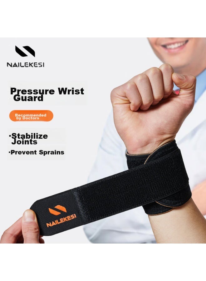 NAILEKESI N Nailekesi Sports Wristband For Men And Women, Tfcc Tendonitis Prevention, Anti-sprain, Badminton, Basketball, Fitness, Push-ups, Compression Support Brace - Image 1