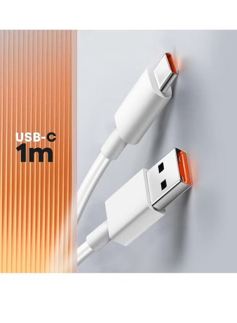 120W Super Fast GaN HyperCharge Turbo Adapter with Cable (EU Pin) Compatible (Mi 10 10T 11 11T 12 13 12S Ultra Lite 11i Poco F3 F4 X3 X4 GT M4 Redmi Note 10 11 11T 12 K60 Pro) - Image 3