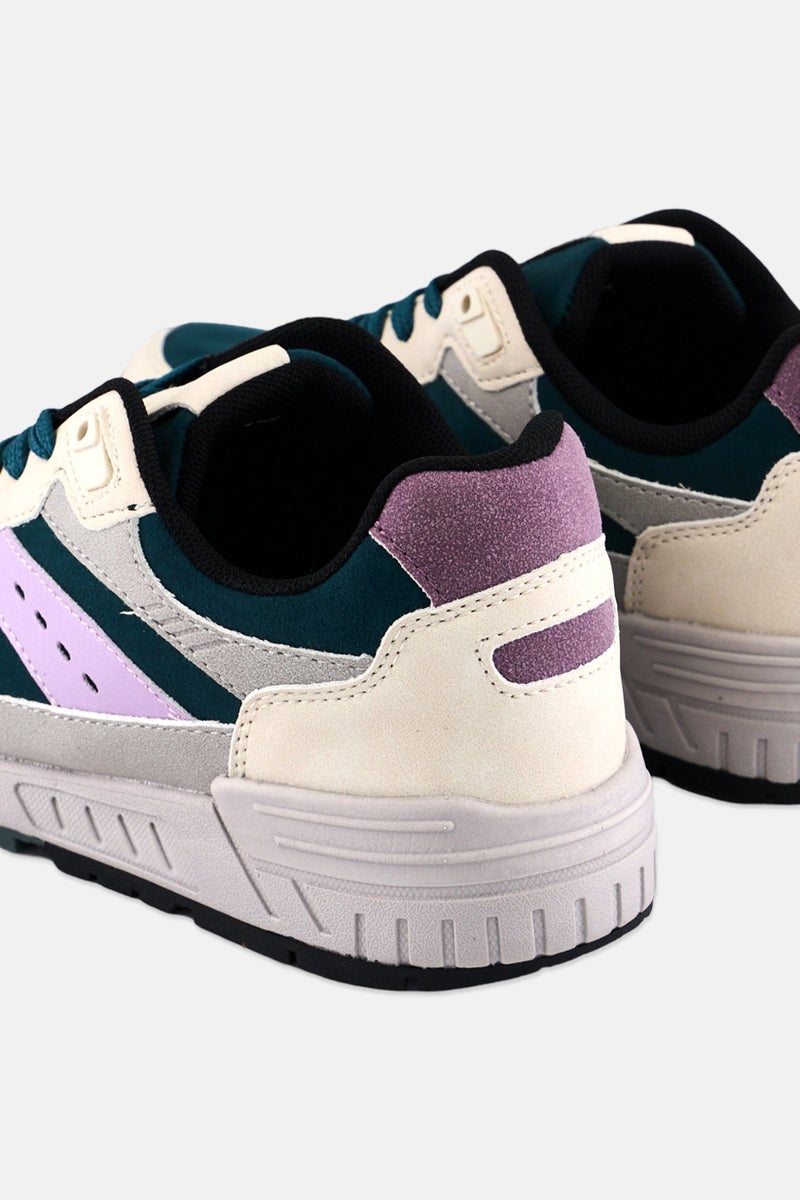 RBX Women Lace Up Outdoor Shoes, Beige - Image 2