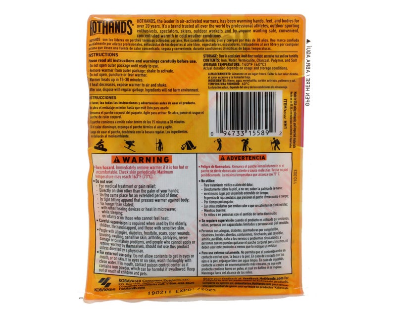HotHands Hand Warmers (20 Count) - Image 2