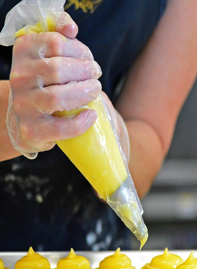 Ammex GLOVEPLUS AMMEX Industrial Clear Vinyl Gloves, Latex Free, Powder Free, Food Safe, Disposable, Non-Sterile - Image 4