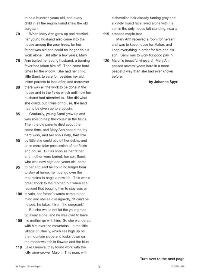 11+ GL English Practice Papers - Ages 9-10 (with Parents' Guide & Online Edition) - Image 5