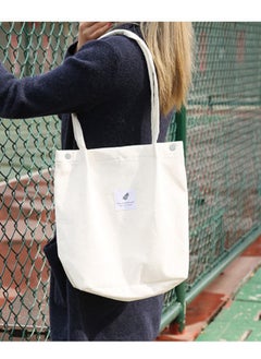 WAOKN Unisex Corduroy Bag Shopping Bag Designer Handbag Girls School Bag Female Canvas Shoulder Bag  - Image 2