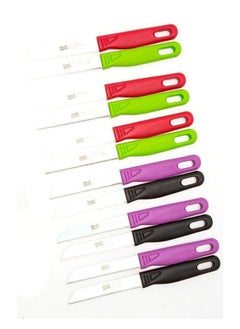 Sweet Home 12 Pcs Knife Set With Ultra Sharp Blade Edge for Precise Cutting Perfect for Vegetable, Fruit & Boneless Meat Nonstick & No Scratch Best Kitchen Gift for Cooking Lovers & Chefs  - Image 1