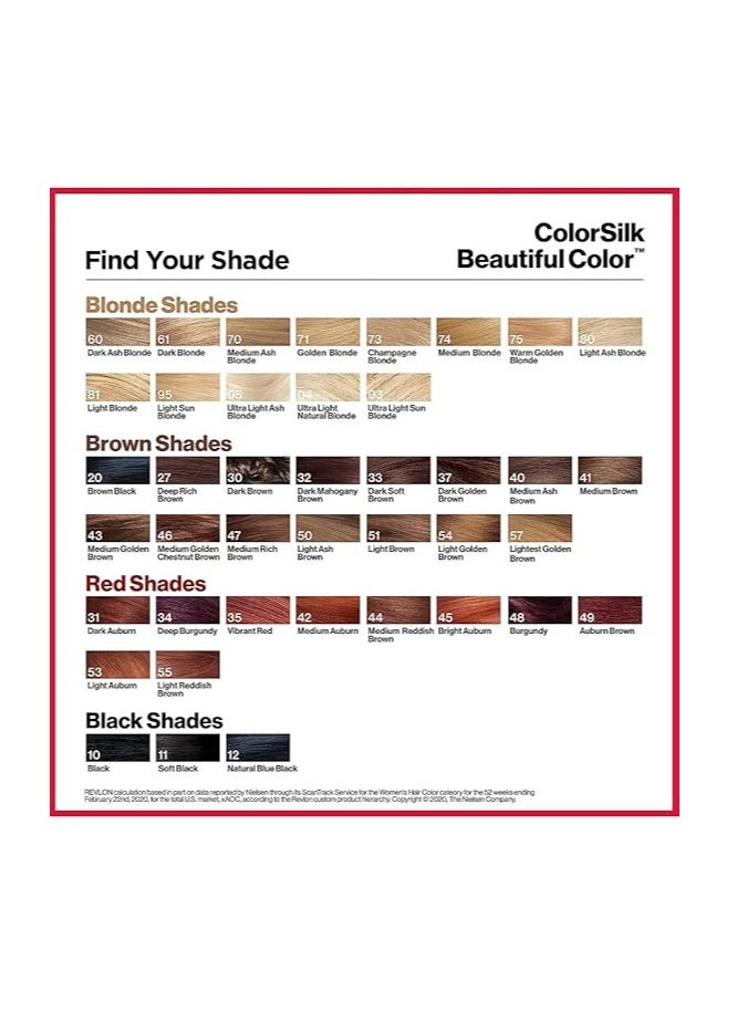 Revlon - Revlon Color Silk -Light Brown 51 - Image 1
