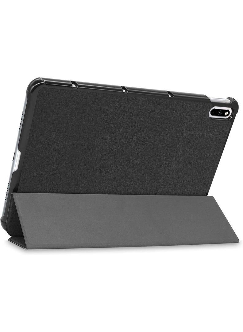 Theodor Protective Flip Case For Huawei MatePad 10.4 With Trifold Stand Auto Wake Sleep Shockproof Cover Worry less Yoga more copy  - Image 4