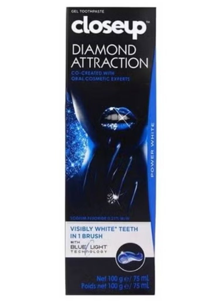 Close Up Closeup Diamond Attraction Gel Toothpaste - Image 1