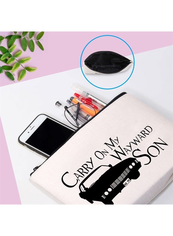 GJTIM TV Show Inspired Carry Way Son Makeup Cosmetic Bag for Fans BFF Gift - Image 4