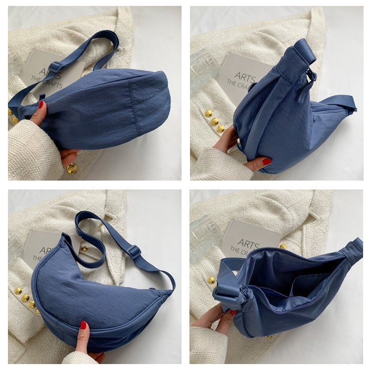 Sanfancy Women's Nylon Crossbody Bag Hobo Style - Image 1