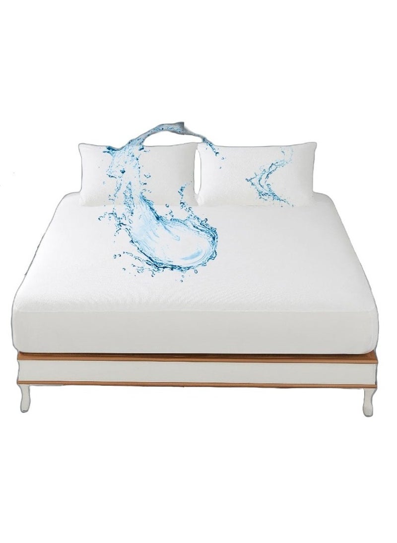 سليب × فاكتوري باقة النوم الفاخرة – لحاف، توبّر مرتبة بارتفاع 14 سم، مخدات، واقيات، مناشف وعطور للغرف - Image 5