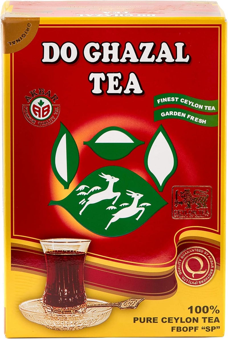 Do Ghazal 100% Pure Ceylon Black Tea - 16 Oz Loose Leaves - Image 1