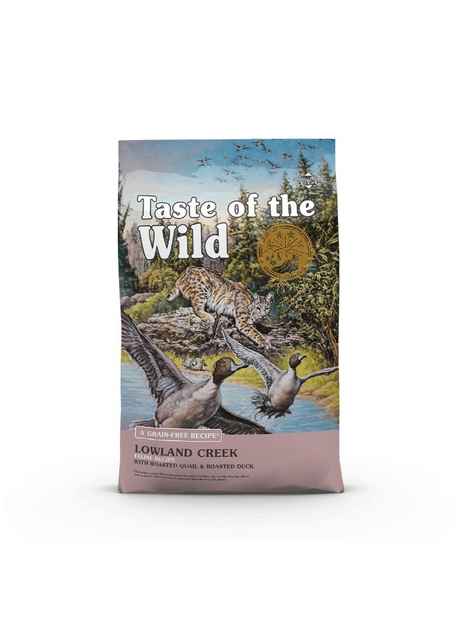 Taste Of The Wild Lowland Creek With Roasted Quail & Duck Cat Food - 2 Kg