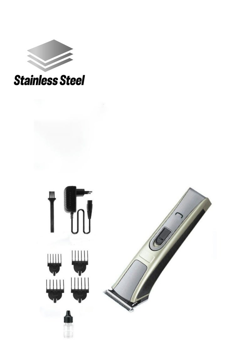 Hair Trimmer Hair Clippers for MenWomen Beard Trimmer Cordless Hair Trimmer Rechargeable Hair Trimmer(Gold) - Image 1