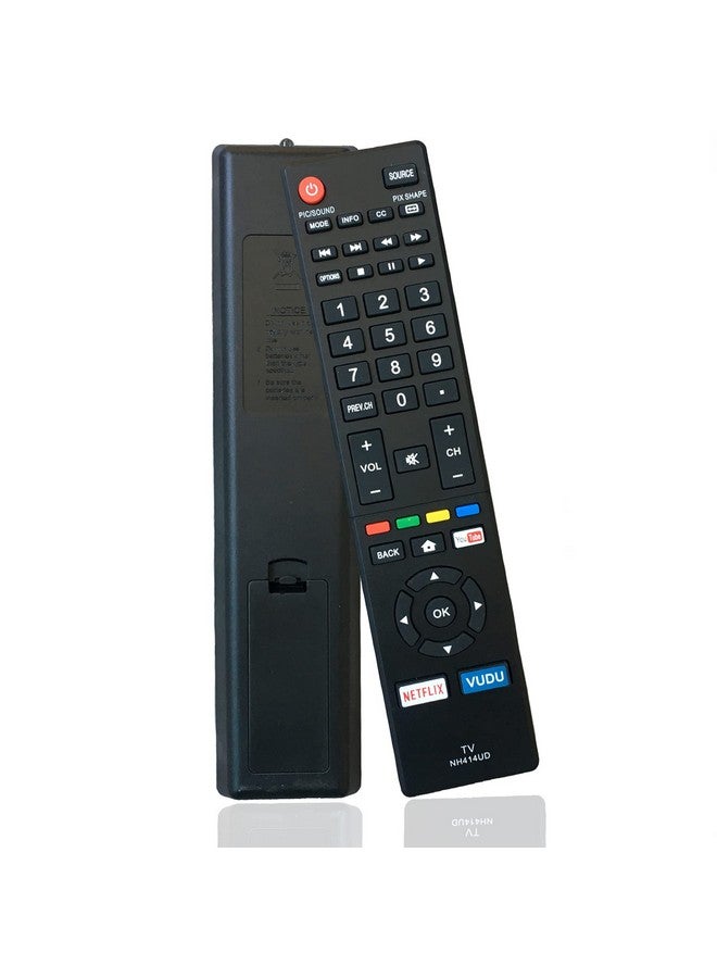 Kassionel Replacement Remote Control Nh414Ud Compatible For Sanyo Smart Led Lcd Tv Hdtv Fw50C85T Fw50C87F Fw55C46F Fw55C46Fb Fw55C46Fb Fw55C46Fb - Image 2