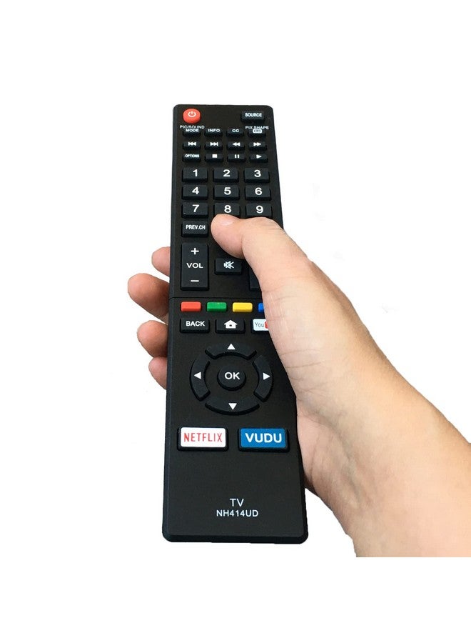 Kassionel Replacement Remote Control Nh414Ud Compatible For Sanyo Smart Led Lcd Tv Hdtv Fw50C85T Fw50C87F Fw55C46F Fw55C46Fb Fw55C46Fb Fw55C46Fb - Image 3