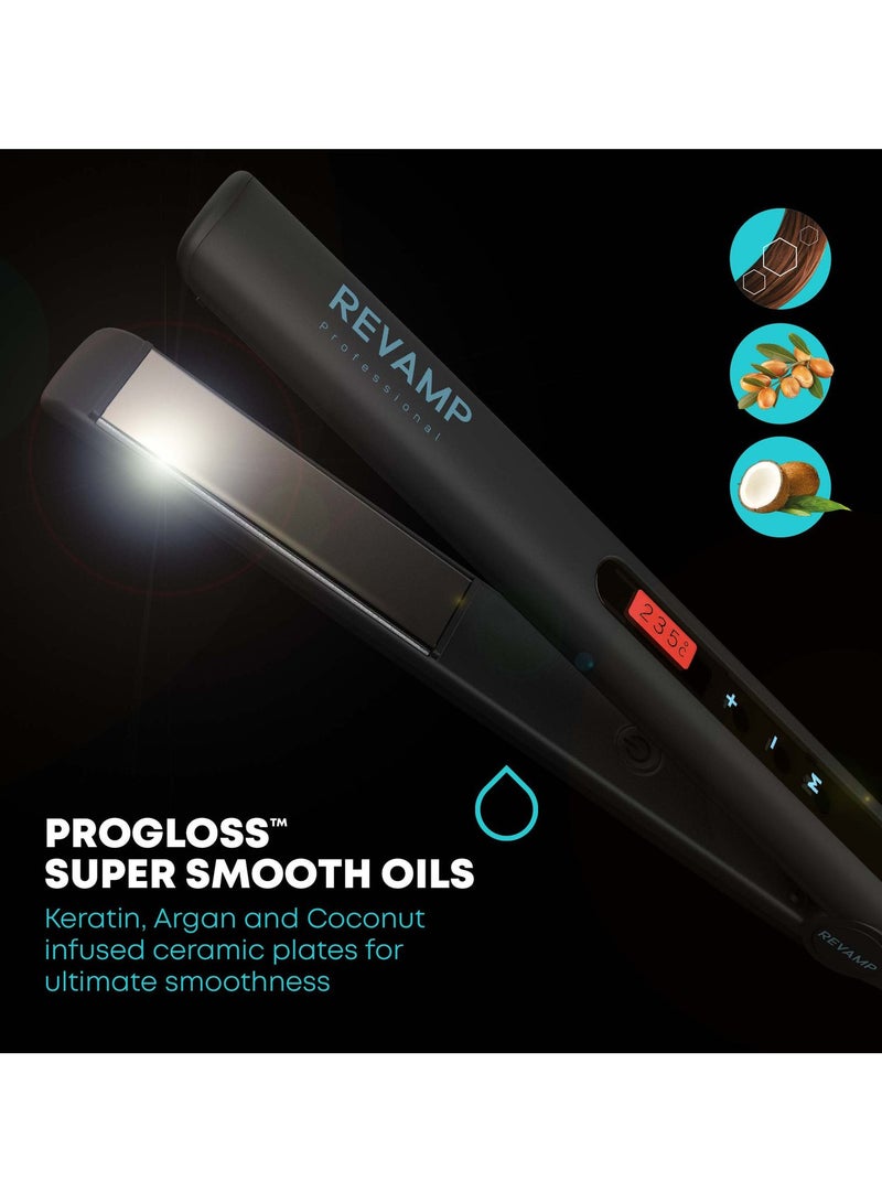 REVAMP Progloss Touch Digital Ceramic Hair Straightener - Image 4