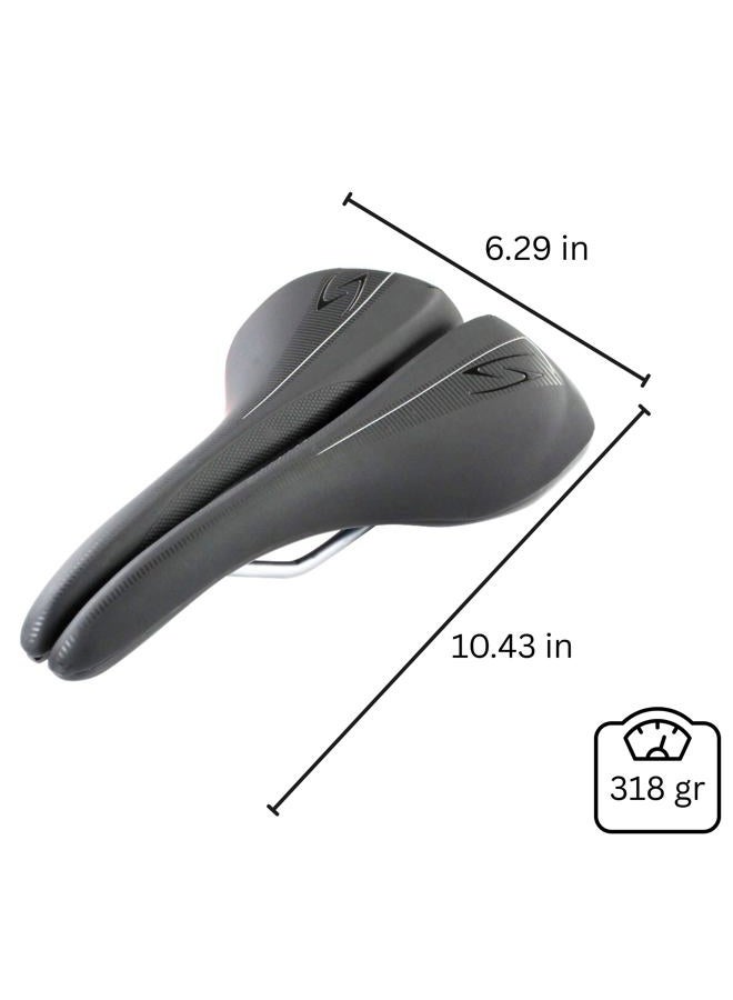 SERFAS Unisex Adult Rx Race Inspired Saddle - Performance - Black, One Size - Image 3