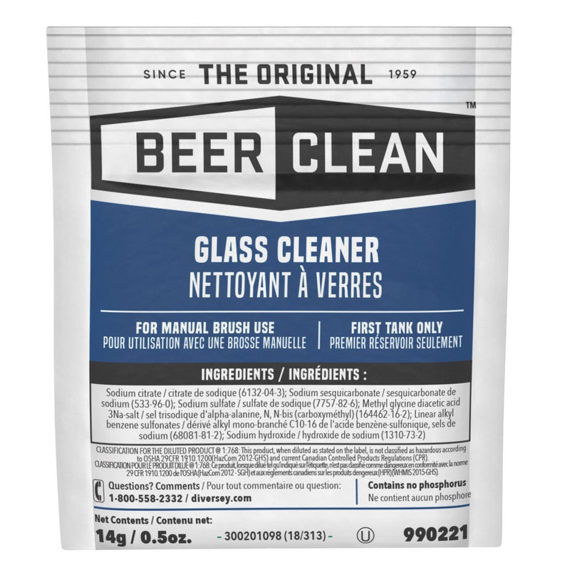 Diversey 990221 Beer Clean Glass Cleaner (0.5 Ounce, 100-Pack) - Image 2
