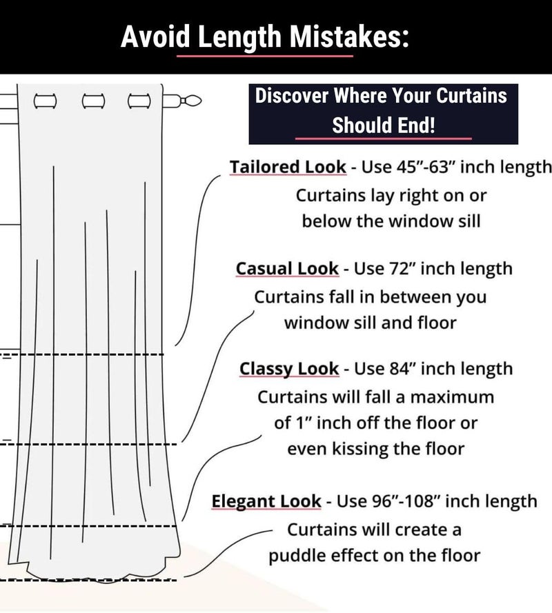 HLC.ME Ivory Sheer Voile Window Treatment Rod Pocket Curtain Panels for Bedroom and Small Windows (54 x 63 inches Long, Set of 2) - Image 2