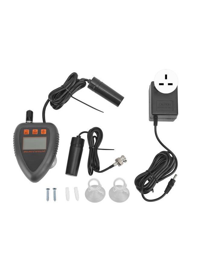 Thoraya Water Quality Tester Accurate Digital Water Tester PH EC TDS SG TEMP 5 in 1 Water Test Meter for Hydroponics Aquariums UK Plug 230V  - Image 1