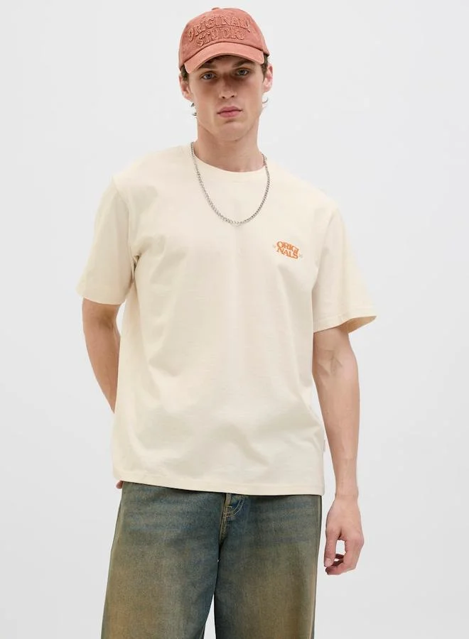 JACK & JONES Jack & Jones Jortavira Type Back Crew Neck T-Shirt