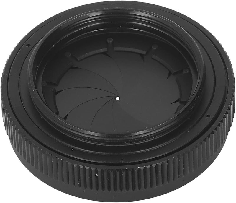 Iris Aperture 1.5 to 29mm ID 55mm OD M42 to M42 Iris Diaphragm, Adjustable Optical Aperture Condenser with Aluminum Alloy Housing, for Microscopy and Imaging Systems - Image 2