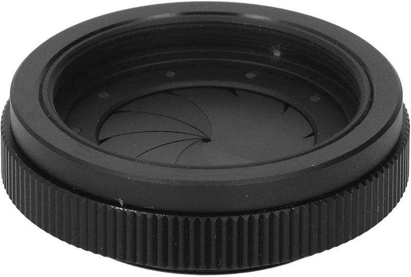 Iris Aperture 1.5 to 29mm ID 55mm OD M42 to M42 Iris Diaphragm, Adjustable Optical Aperture Condenser with Aluminum Alloy Housing, for Microscopy and Imaging Systems - Image 5